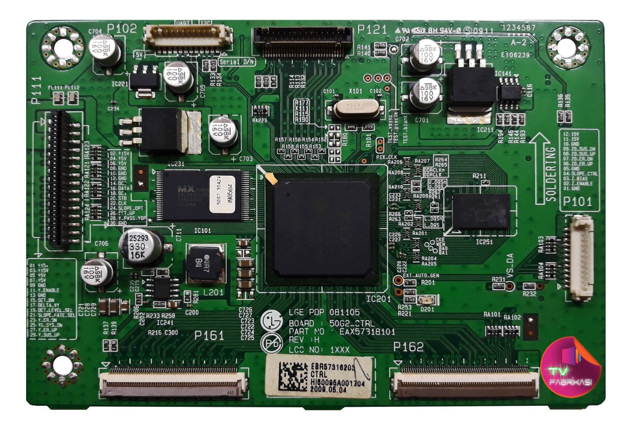 EAX57318101 , LGE PDP 081105 , 50G2_CTRL , LG T-CON BOARD