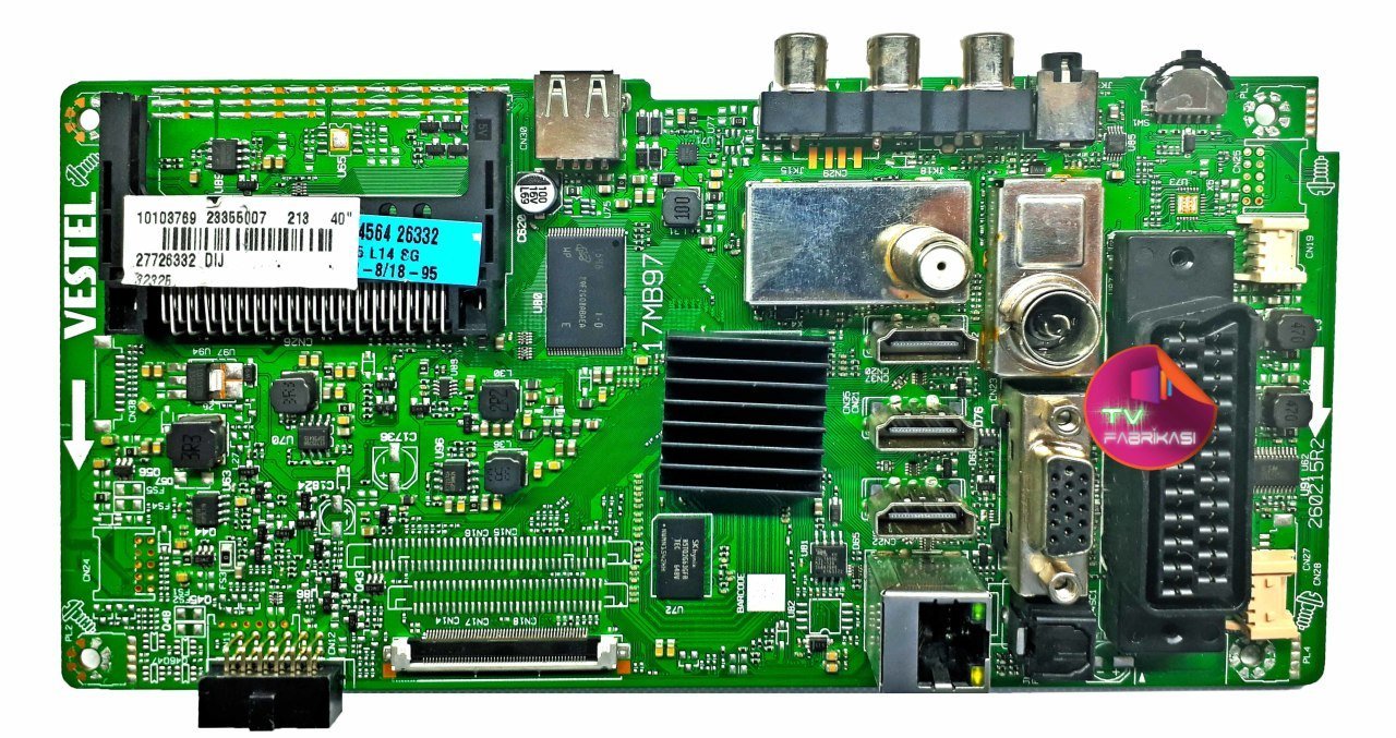 17MB97, 260215R2 , 23355007 VESTEL ANAKART