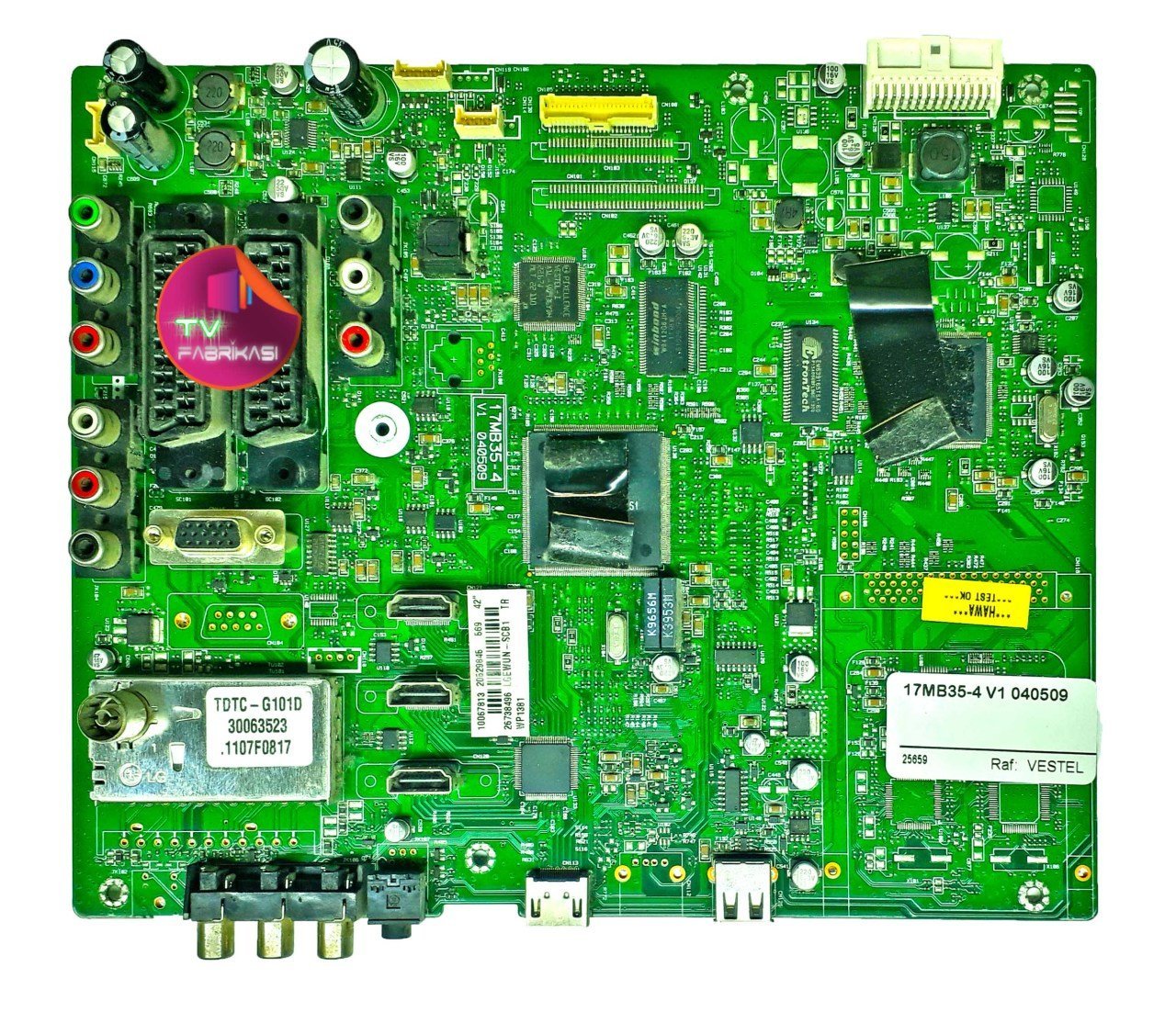 17MB35-4 V1 040509 , 20529845 , VESTEL ANAKART